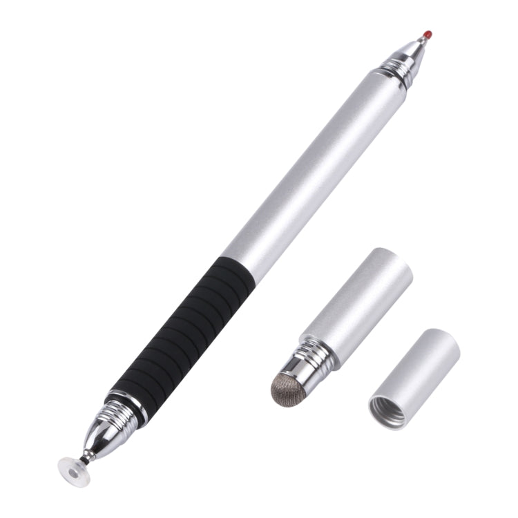 3 in 1 Universal Silicone Disc Nib Stylus Pen with Mobile Phone Writing Pen & Common Writing Pen Function