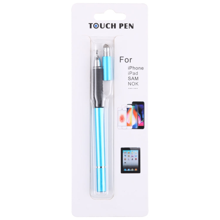 3 in 1 Universal Silicone Disc Nib Stylus Pen with Mobile Phone Writing Pen & Common Writing Pen Function