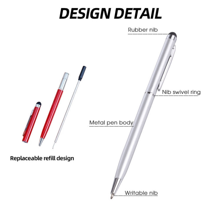 2 in 1 Universal Mobile Phone Writing Pen with Common Writing Pen Function