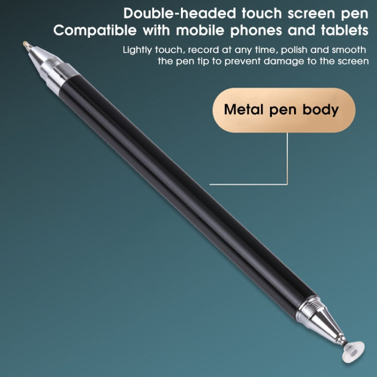 Pt360 2 in 1 Universal Silicone Disc Nib Stylus Pen with Common Writing Pen Function