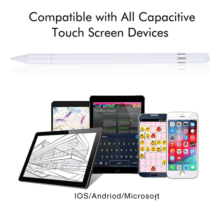 Pt360 2 in 1 Universal Silicone Disc Nib Stylus Pen with Common Writing Pen Function