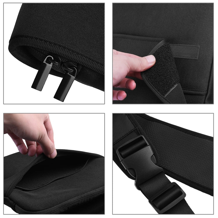 Multi-function Neoprene Shoulder Hand Strap Fashion Business Sleeve Bag Laptop Bag for MacBook 15.4 inch