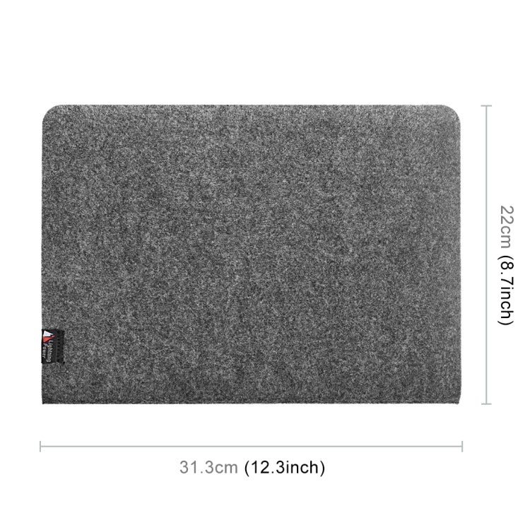 Portable Stylish Business Felt Sleeve Bag Protective Case for MacBook 13.3 inch