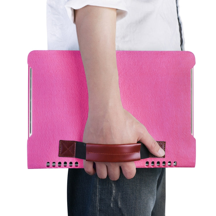 Portable Stylish Business Felt Sleeve Bag Protective Case for MacBook 13.3 inch