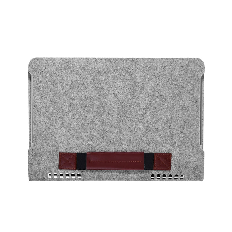 Portable Stylish Business Felt Sleeve Bag Protective Case for MacBook 13.3 inch