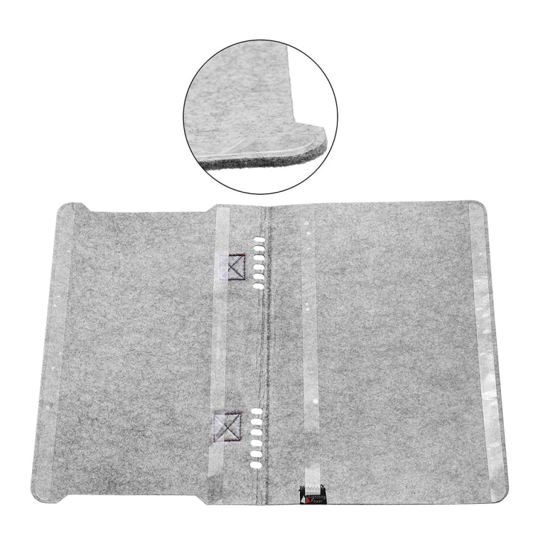 Portable Stylish Business Felt Sleeve Bag Protective Case for MacBook 13.3 inch