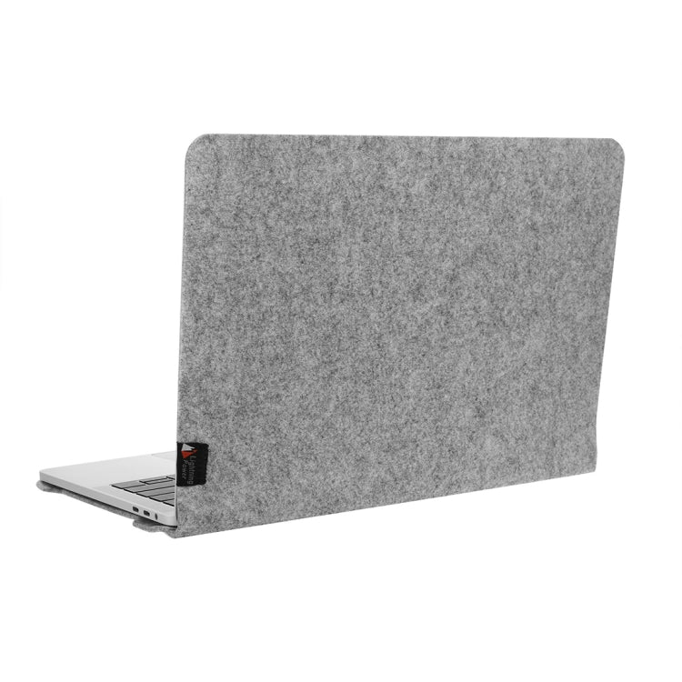 Portable Stylish Business Felt Sleeve Bag Protective Case for MacBook 13.3 inch