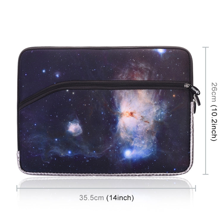 Midnight Starry Sky Neoprene Fashion Sleeve Bag Laptop Bag for MacBook 13.3 inch