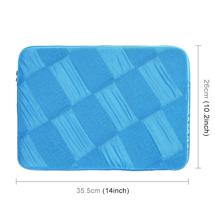 Grid Pattern Neoprene Fashion Sleeve Bag Laptop Bag for MacBook 13.3 inch
