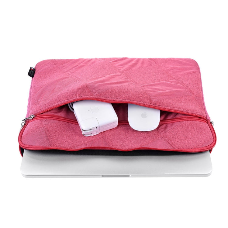 Grid Pattern Neoprene Fashion Sleeve Bag Laptop Bag for MacBook 13.3 inch