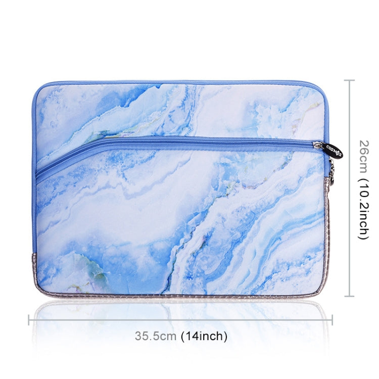 Simple Marble Pattern Neoprene Fashion Sleeve Bag Laptop Bag for MacBook 13.3 inch