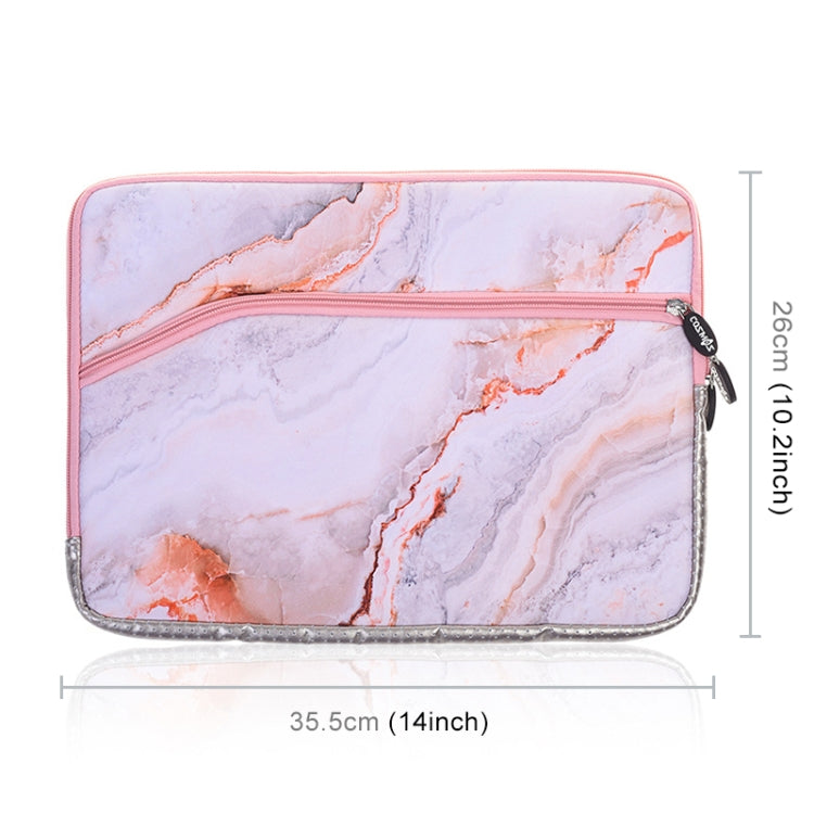 Simple Marble Pattern Neoprene Fashion Sleeve Bag Laptop Bag for MacBook 13.3 inch