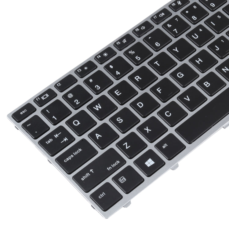 For HP Probook 430 G5 440 G45 445 G5 US Version Keyboard (Silver)