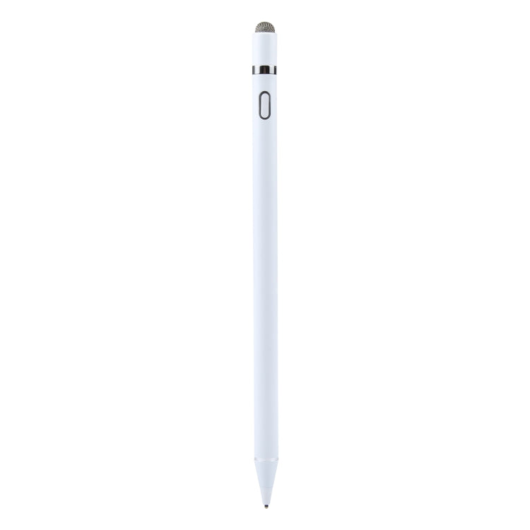 Universal Aluminum Alloy Active Capacitive Stylus Pen(White)