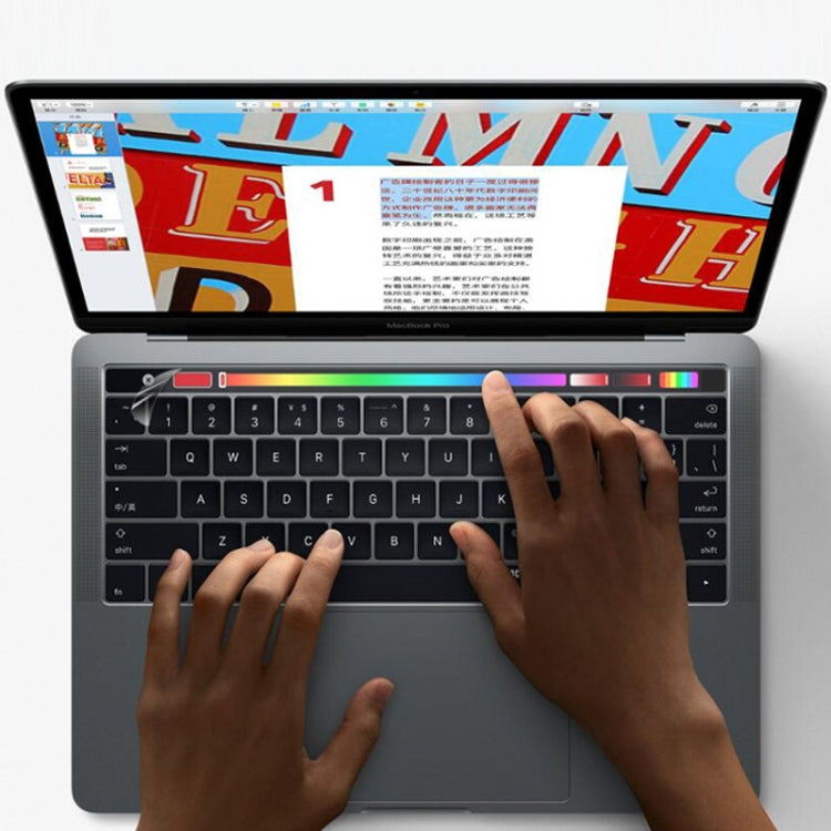 Touch Bar Protector PET Film for MacBook Pro 13 / 15 (A1706/A1989/A2159/A1707/A1990)