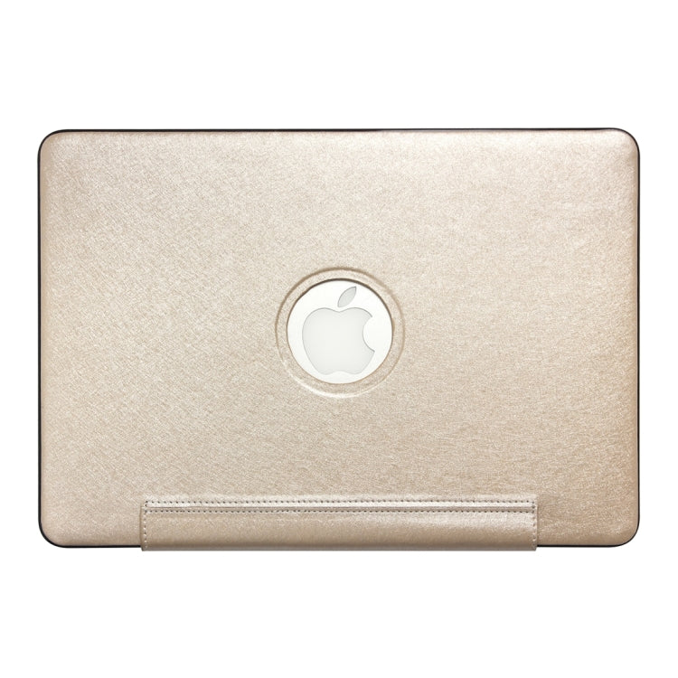 For Macbook Pro 15.4 inch Silk Texture Apple Laptop United PU Protective Case