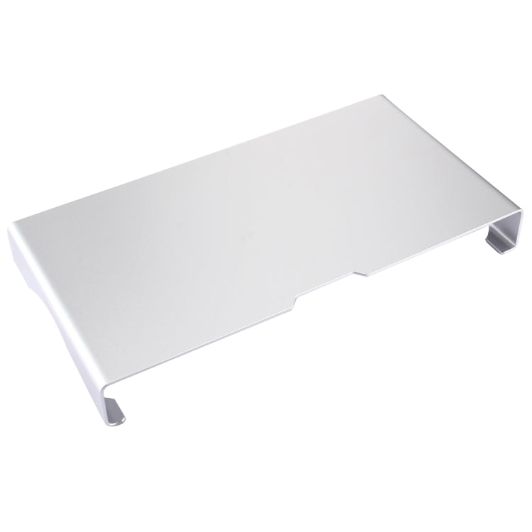 Universal Aluminum Alloy Desktop Height Extender Holder Stand for Laptop, Small Size: 40x21x5cm(Silver)