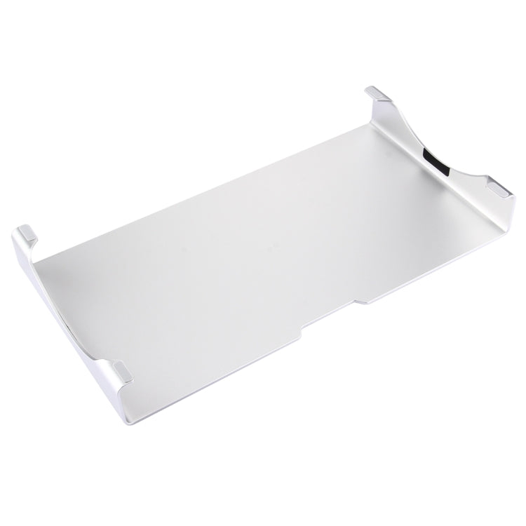 Universal Aluminum Alloy Desktop Height Extender Holder Stand for Laptop, Small Size: 40x21x5cm(Silver)
