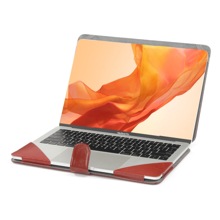 Crazy Horse Texture Horizontal Flip Leather Case for MacBook Air 13.3 inch A1932 (2018) & A2179 (2020)