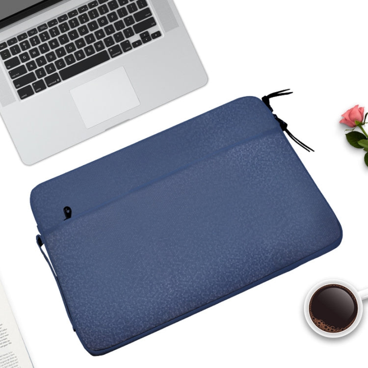 Diamond Pattern Portable Waterproof Sleeve Case Double Zipper Briefcase Laptop Carrying Bag for 11-12 inch Laptops