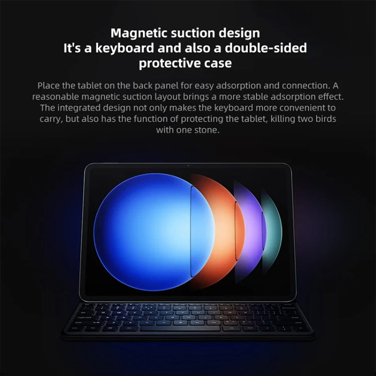 Original For Xiaomi Pad 6S Pro Keyboard Protective Leather Case