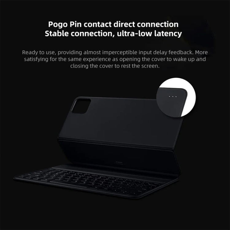 Original For Xiaomi Pad 6S Pro Keyboard Protective Leather Case