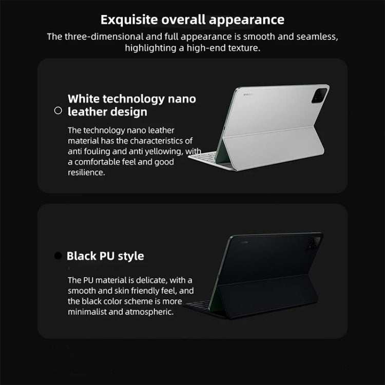 Original For Xiaomi Pad 6S Pro Keyboard Protective Leather Case