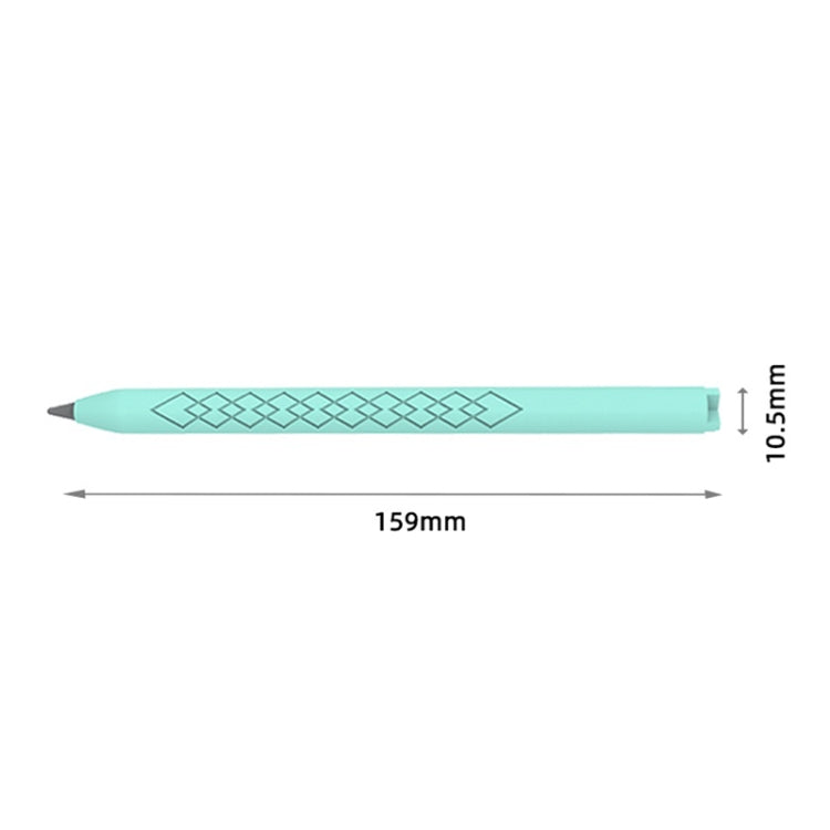 For Apple Pencil  - USB-C Diamond Pattern Silicone Stylus Pen Protective Case