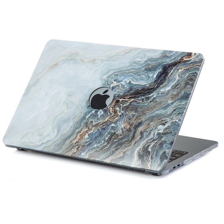 M-15 Marble IMD Glossy Anti-scratch Case for MacBook Pro 13.3 inch A1989 / A1706 / A1708