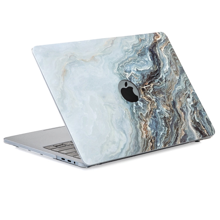 M-15 Marble IMD Glossy Anti-scratch Case for MacBook Pro 13.3 inch A1989 / A1706 / A1708
