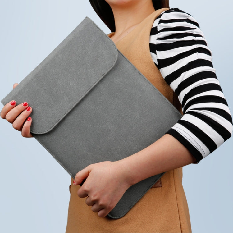 Matte Leather Laptop Inner Bag for MacBook Pro 13.3 inch A1708 (2016 - 2017) / A1706 (2016 - 2017)