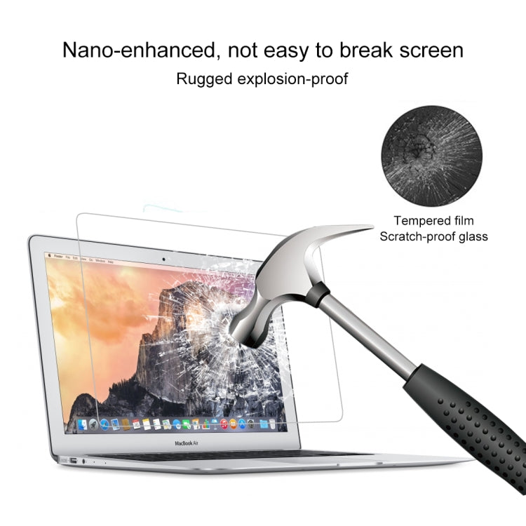 9H Surface Hardness HD Explosion-proof Tempered Glass Film for MacBook Pro Retina 13.3 inch (A1425 / A1502)