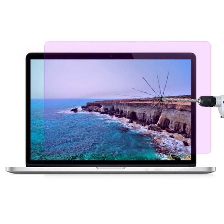 9H Surface Hardness Anti Blue-ray Explosion-proof Tempered Glass Film for MacBook Pro Retina 15.4 inch (A1398)