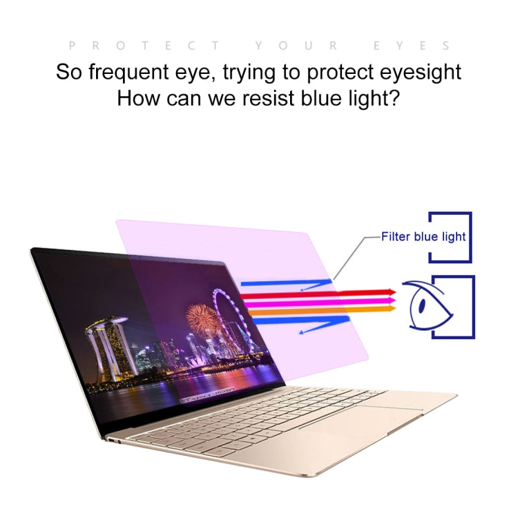 9H Surface Hardness Anti Blue-ray Explosion-proof Tempered Glass Film for Macbook Pro 15.4 inch with Touch Bar (A1707)