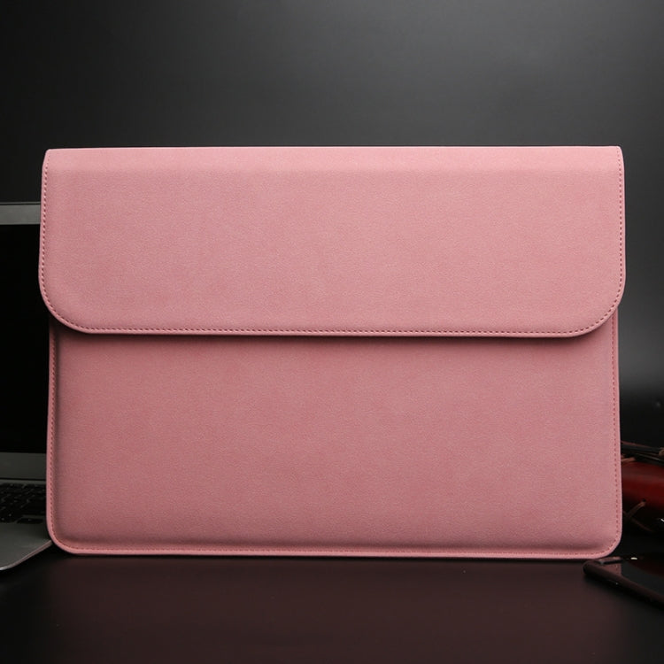 Horizontal Matte Leather Laptop Inner Bag for MacBook 12 inch A1534 (2015 - 2017)