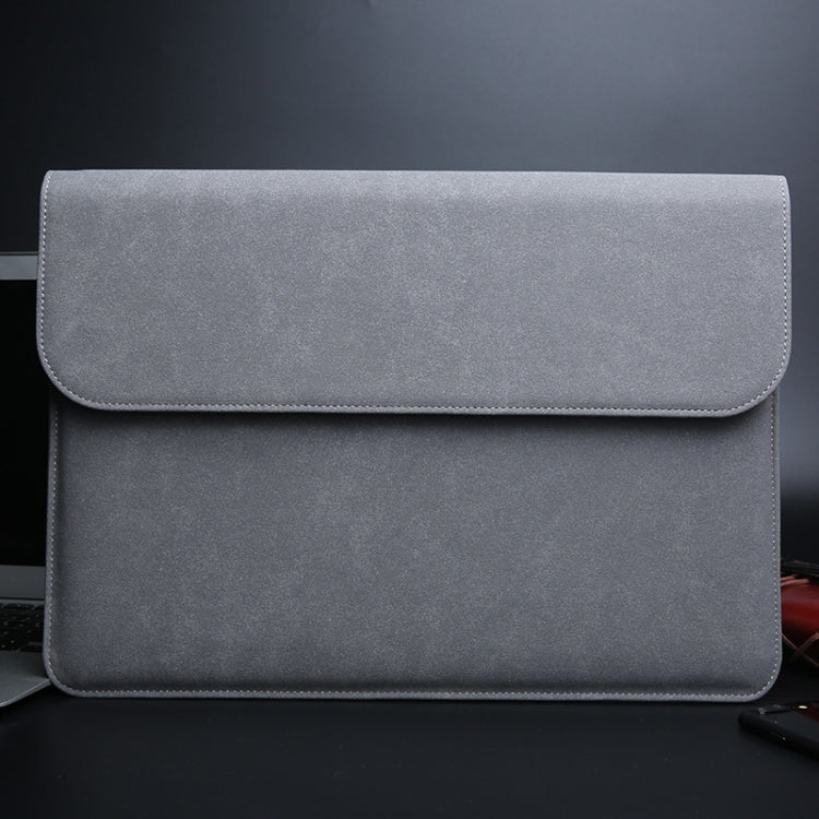 Horizontal Matte Leather Laptop Inner Bag for MacBook Pro 15.4 inch A1398 (2012 - 2015)