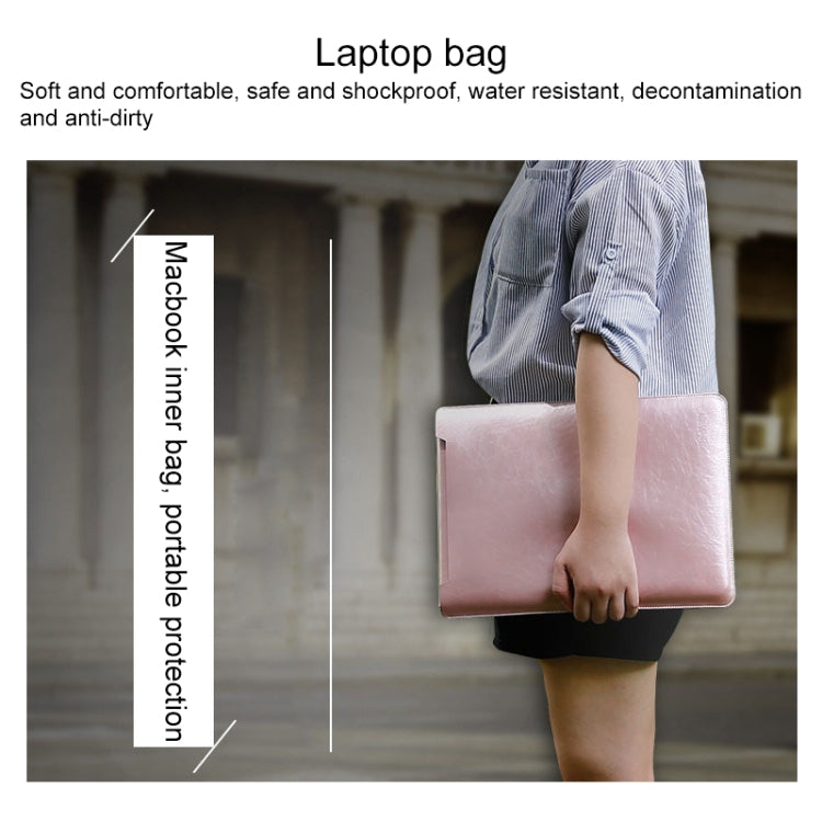 Laptop Microfiber Leather Inner Bag for MacBook Pro 13.3 inch A1708 (2016 - 2017) / A1706 (2016 - 2017)