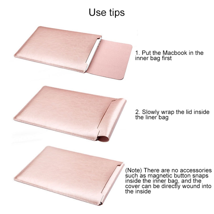 Laptop Microfiber Leather Inner Bag for MacBook Pro 13.3 inch