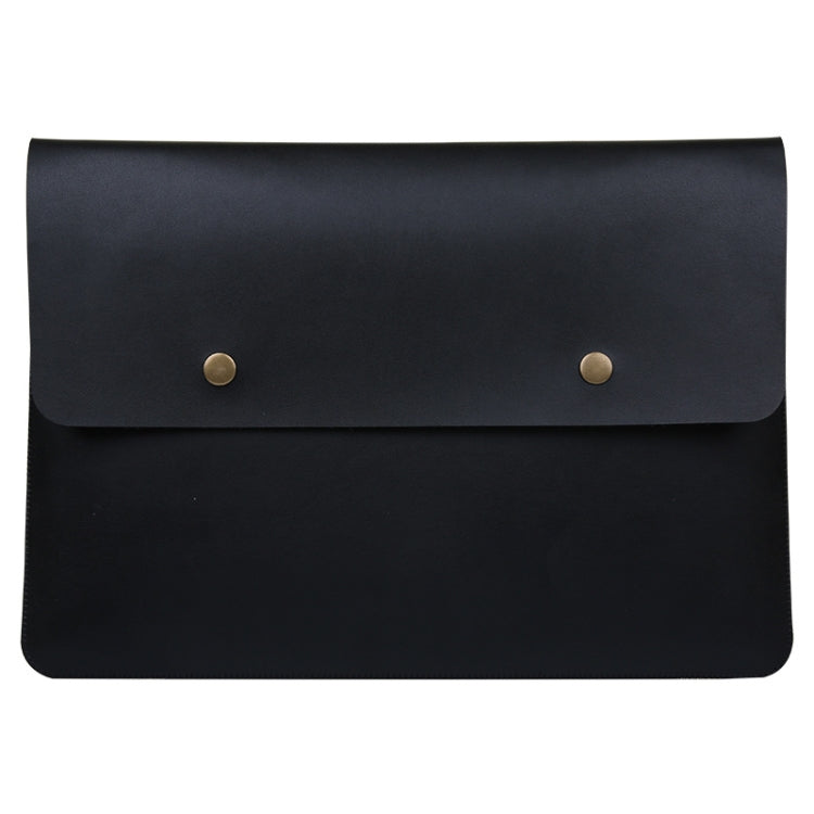 Flip Cover Laptop Microfiber Leather Inner Bag for MacBook Pro 15.4 inch A1707 (2016 - 2017)