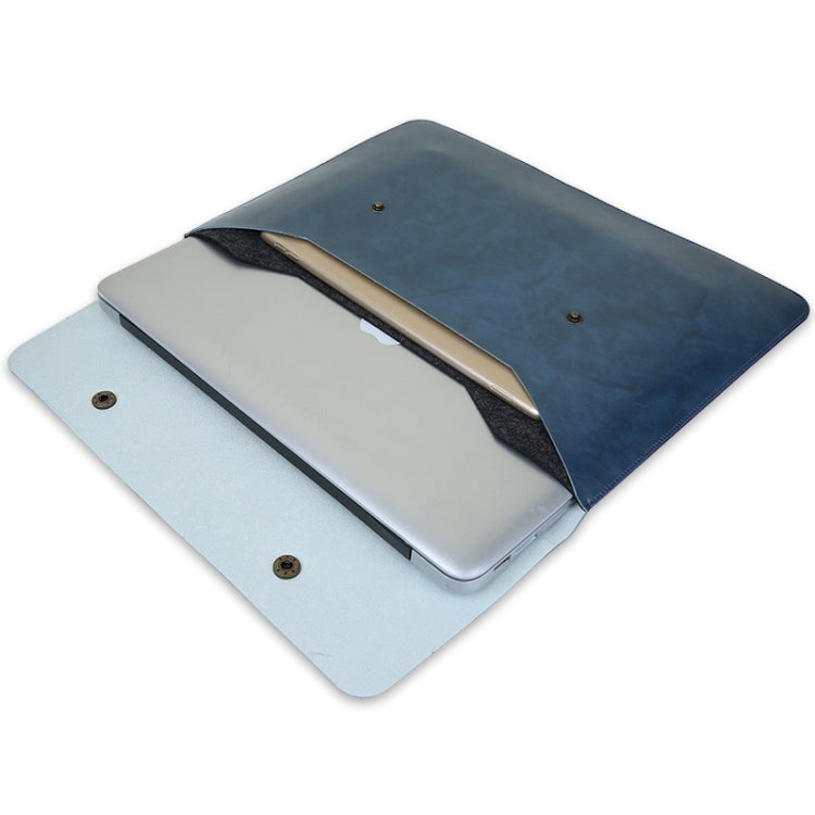 Flip Cover Laptop Microfiber Leather Inner Bag for MacBook Air 11.6 inch