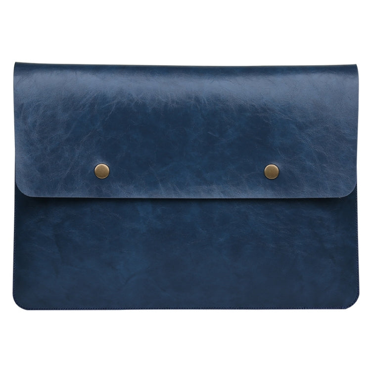 Flip Cover Laptop Microfiber Leather Inner Bag for MacBook Pro 13.3 inch
