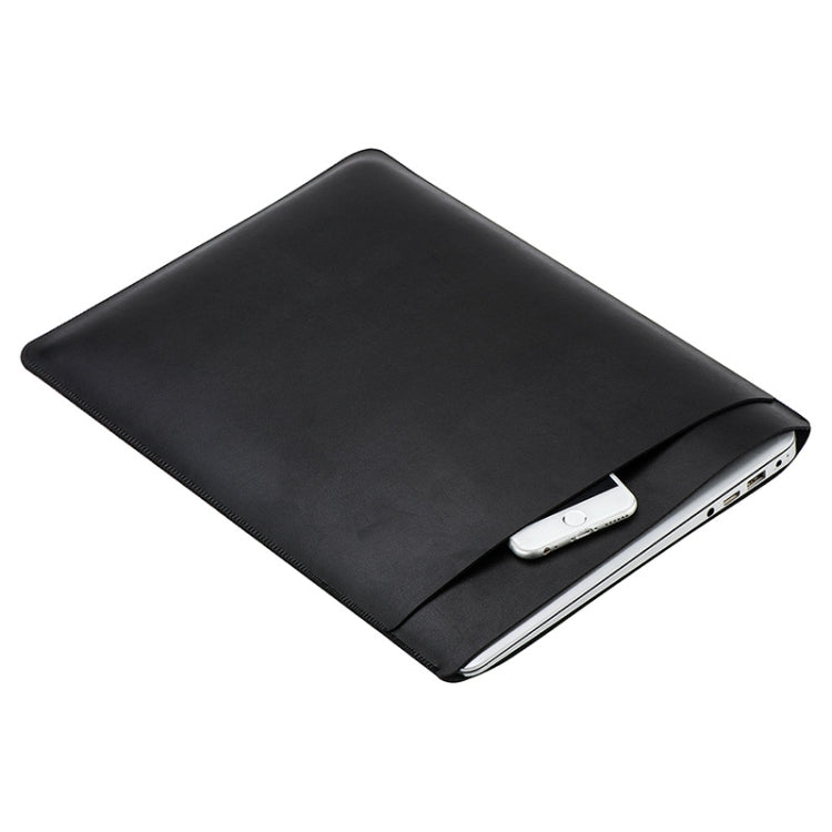 Laptop PU Leather Double Inner Bag for MacBook Pro 13.3 inch A1708 (2016 - 2017) / A1706 (2016 - 2017)