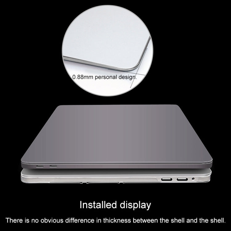 Transparent PC Laptop Protective Case For MacBook Pro 13.3 inch A2289 2020