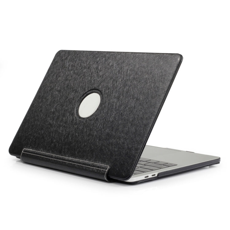 Laptop One-piece PU Leather Case for MacBook Pro 13.3 inch A1989 (2018)