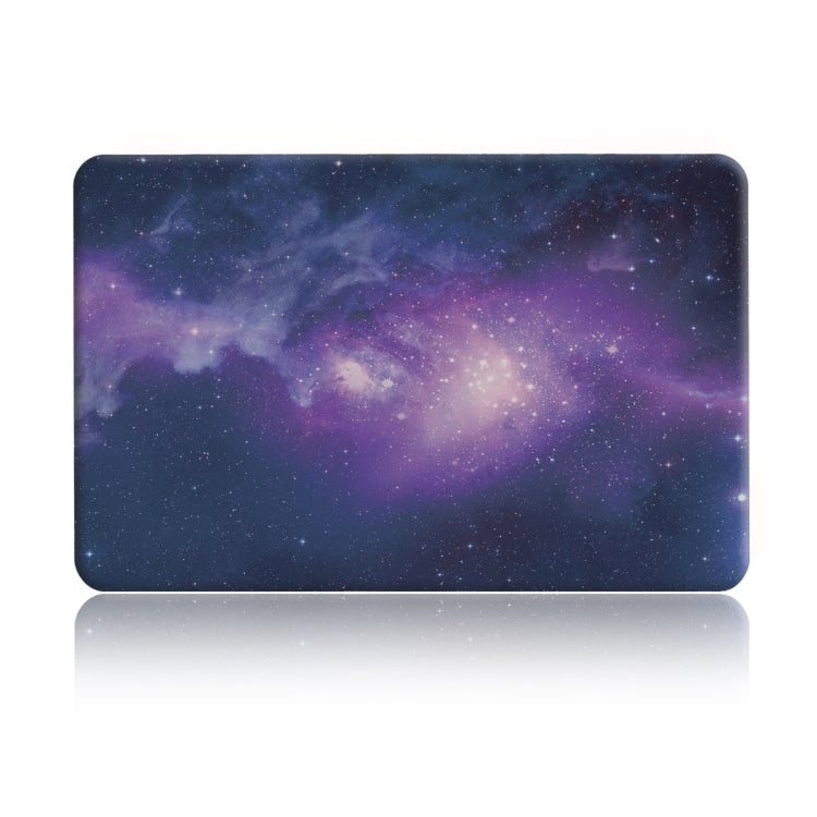 Blue Starry Sky Pattern Laptop Water Decals PC Protective Case for MacBook Pro 15.4 inch A1990 (2018) / A1707