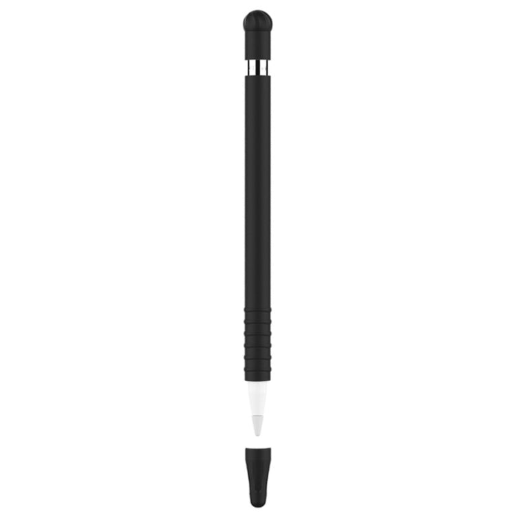 Anti-lost Cap Touch Screen Silicone Protective Cover for Apple Pencil 1