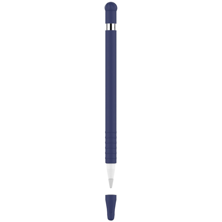 Anti-lost Cap Touch Screen Silicone Protective Cover for Apple Pencil 1
