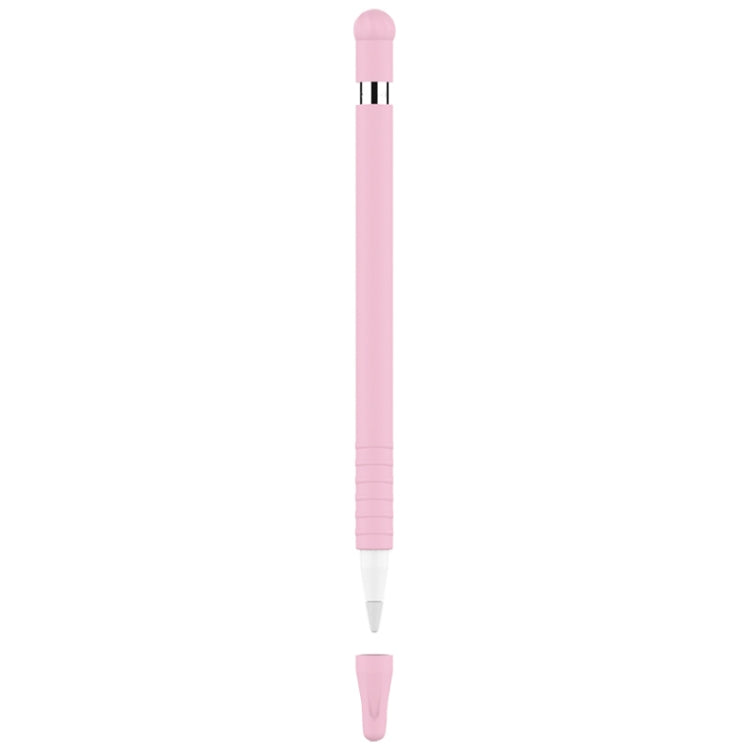 Anti-lost Cap Touch Screen Silicone Protective Cover for Apple Pencil 1