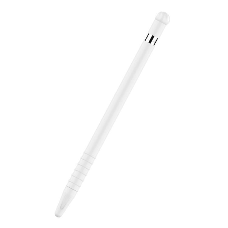 Anti-lost Cap Touch Screen Silicone Protective Cover for Apple Pencil 1
