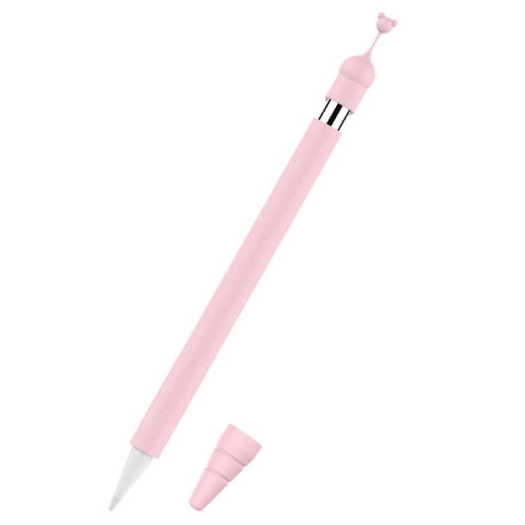 Anti-lost Cap Silicone Protective Cover for Apple Pencil 1